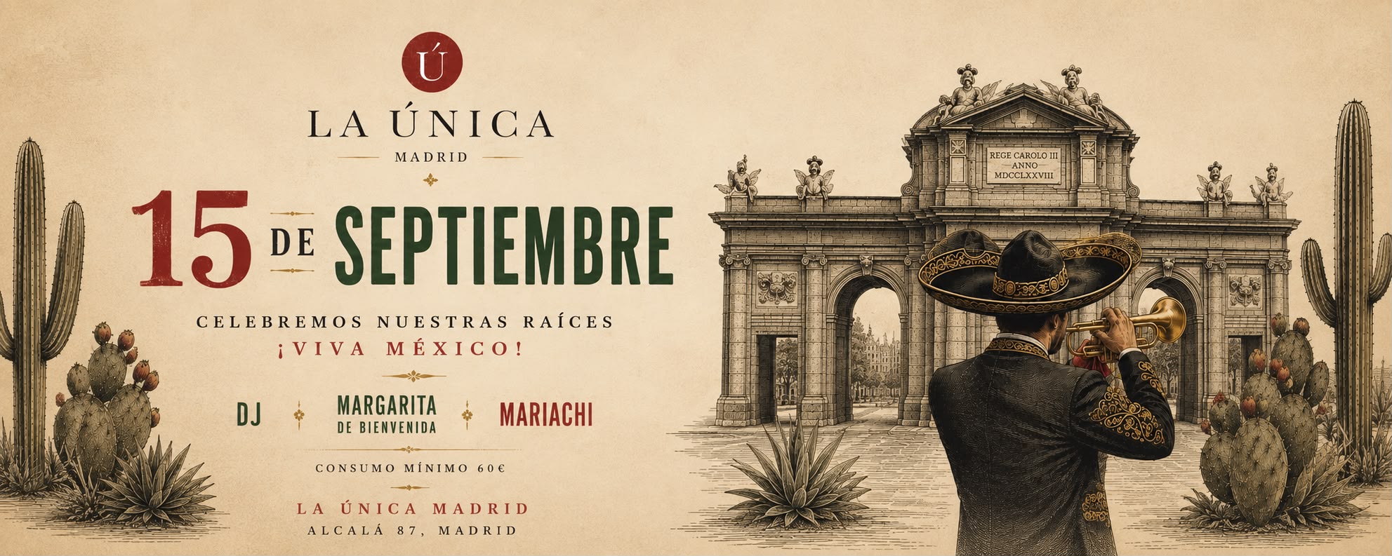 15 de septiembre - La Única Madrid