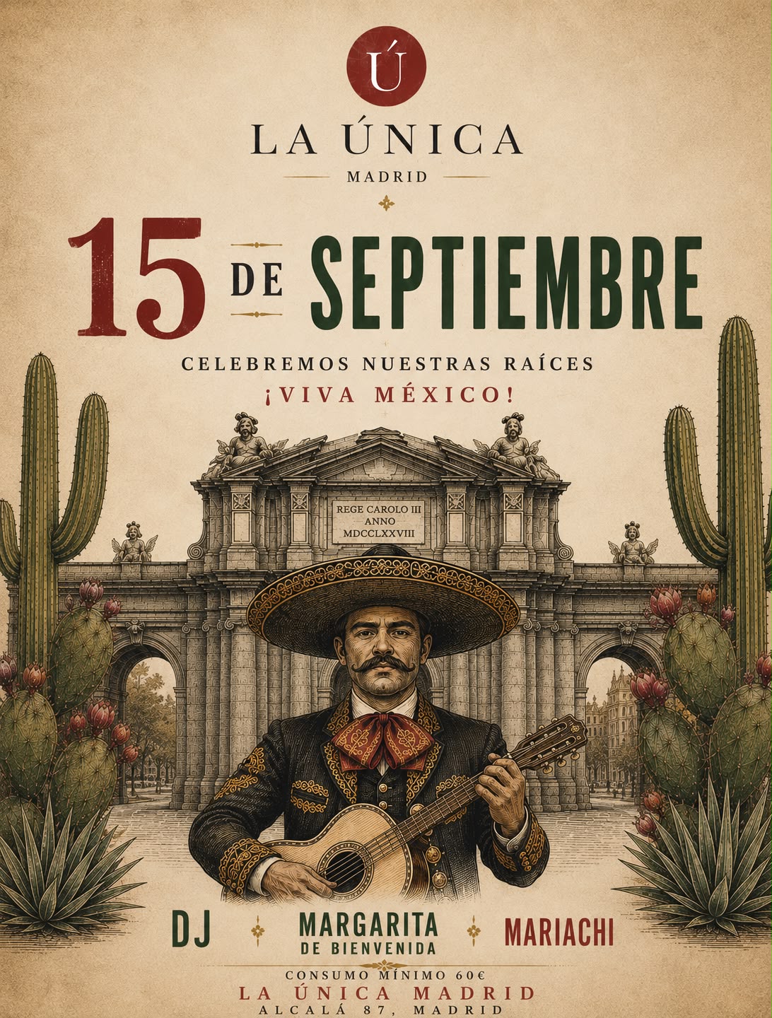 15 de septiembre - La Única Madrid